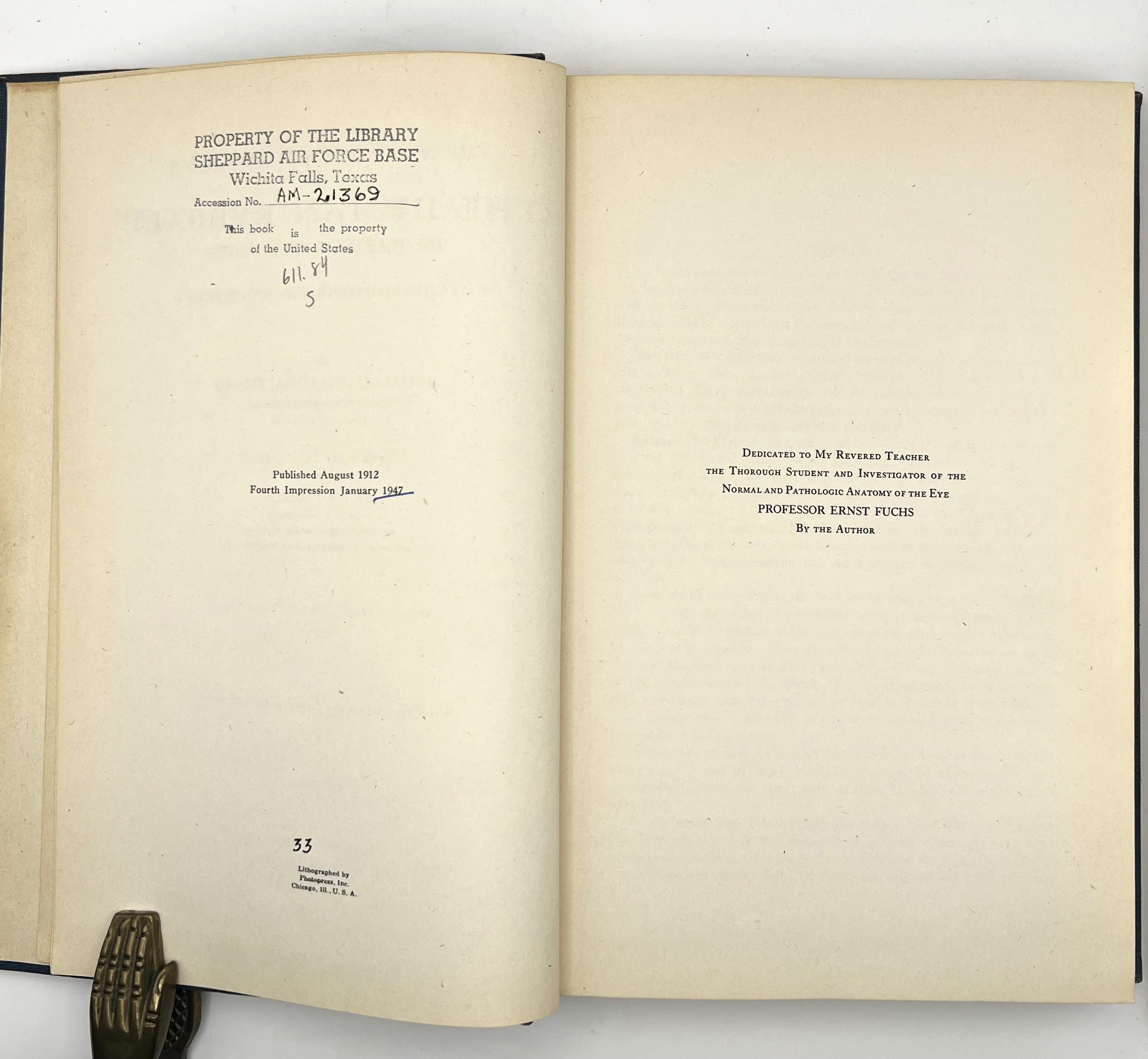 BOOKS - ANATOMY AND HISTOLOGY OF THE HUMAN EYEBALL IN THE NORMAL