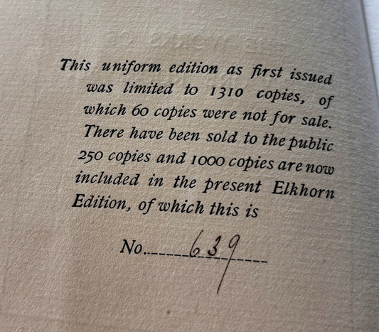 BOOKS - "Hunting Trips of a Ranchman"  by Theodore Roosevelt -  Elkhorn Edition 1902; Vol I and II