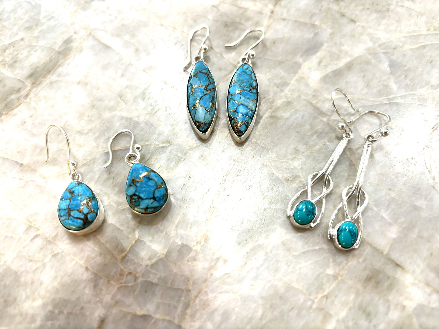 Turquoise and Sterling Earrings