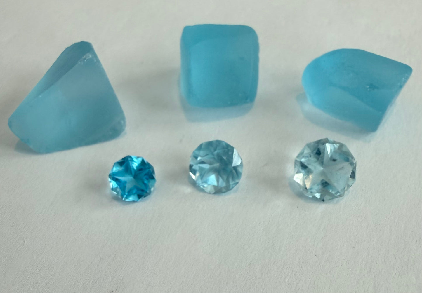 Texas Star Topaz gemstones