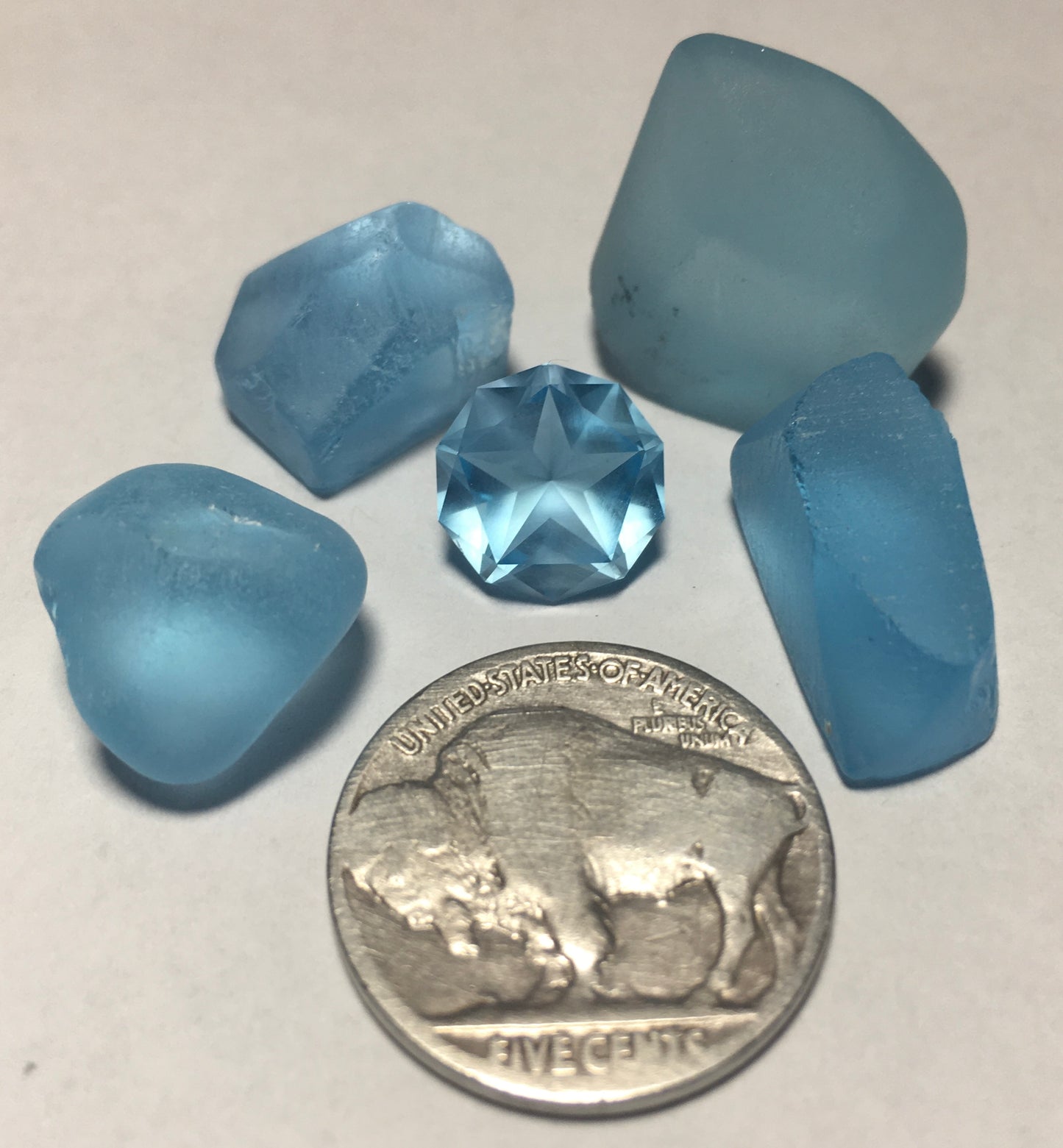 Texas Star Topaz gemstones