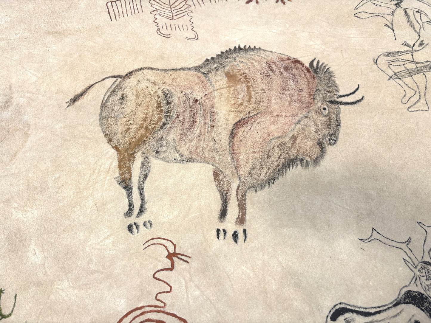Charles Sinclair - June 2026 - Hand Painted bison robe