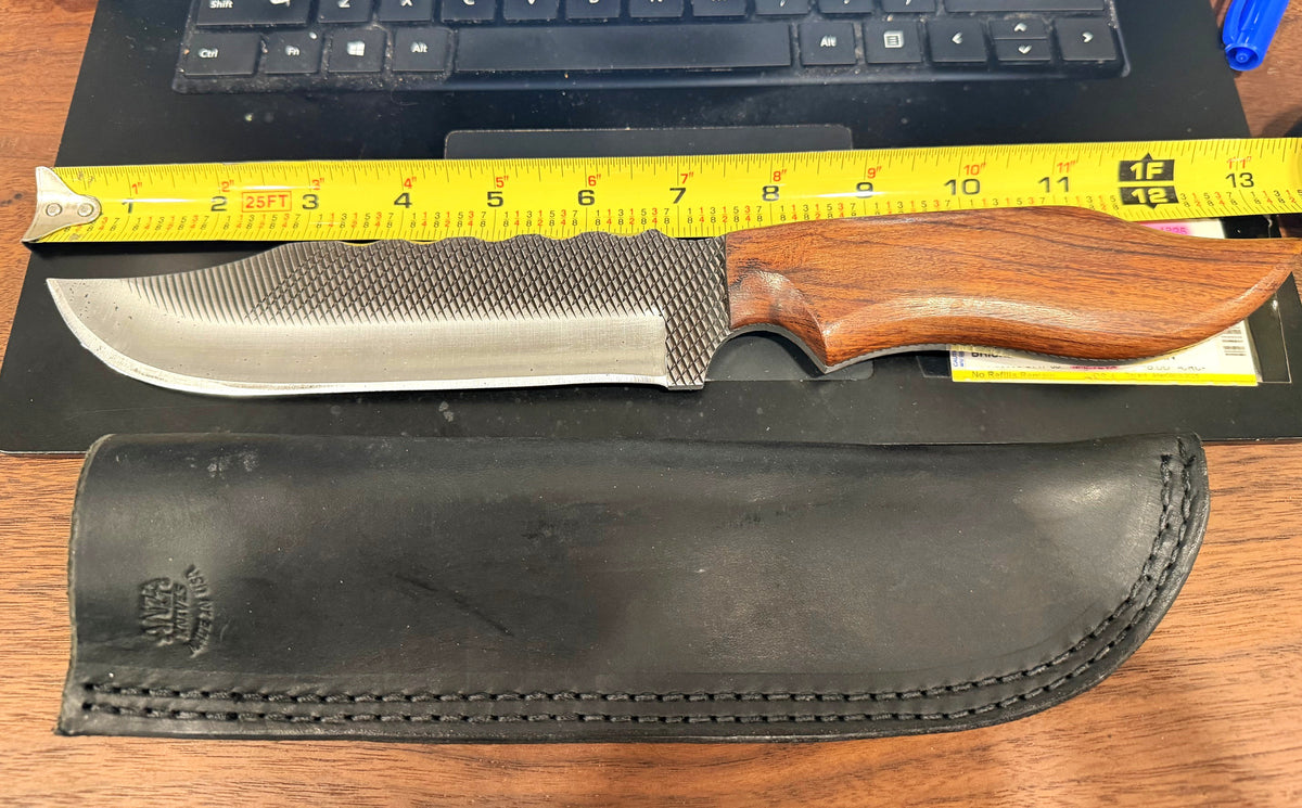 ANZA Knives - The Big (like 12 3/4") Horseshoe Ironwood