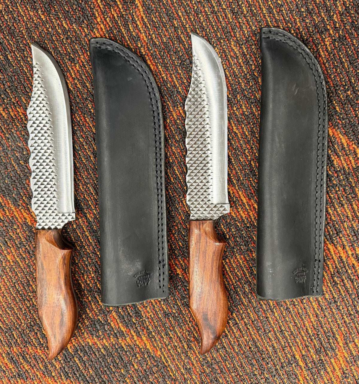 ANZA Knives - The Big (like 12 3/4") Horseshoe Ironwood