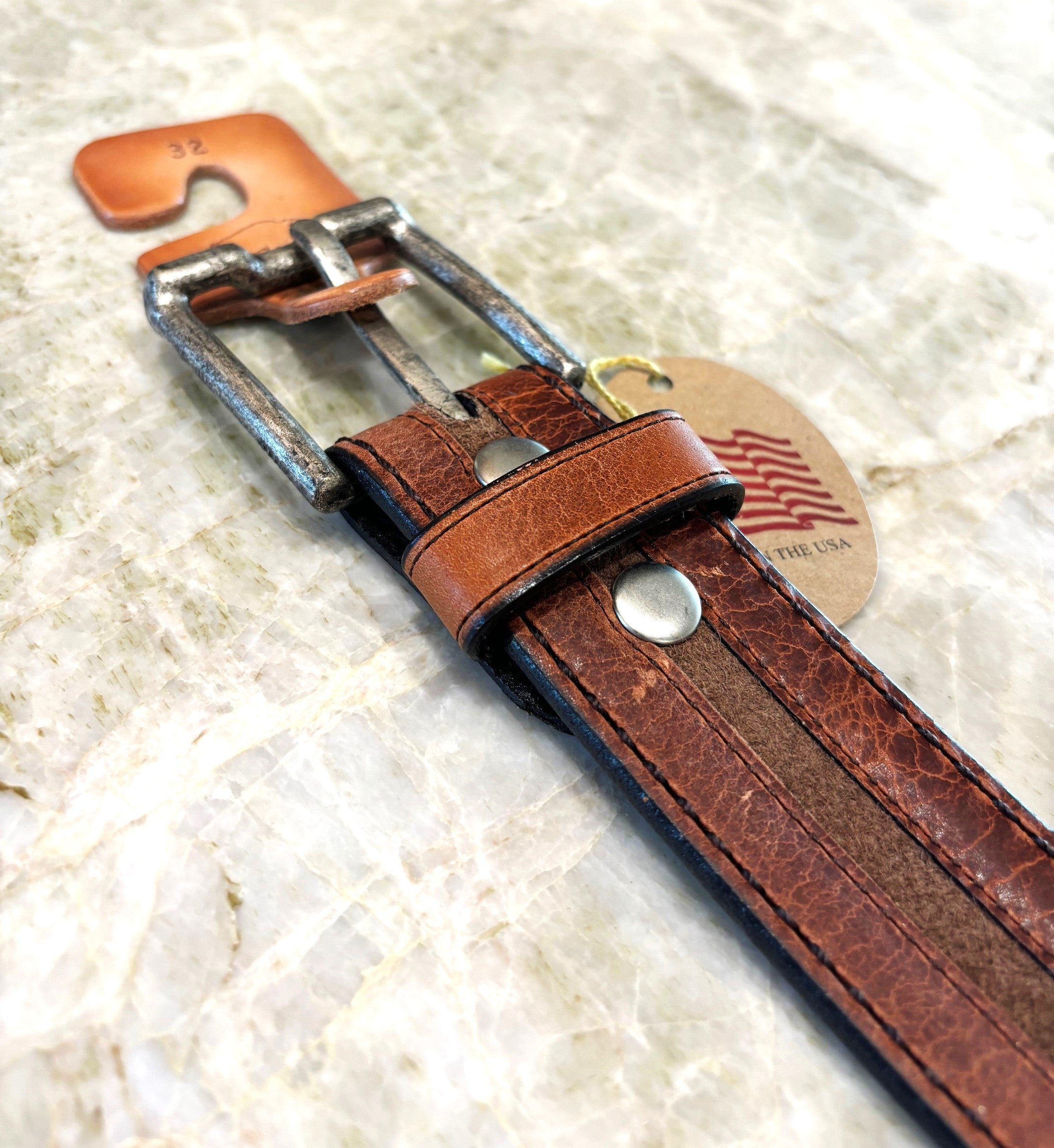 Vintage Bison / Acacia belt VB 6629