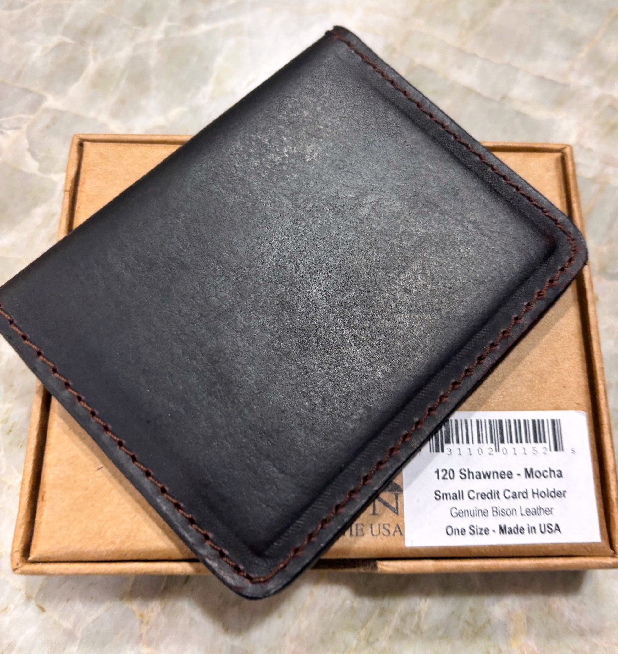 Vintage Bison - Shawnee Bison Leather Credit Card holder