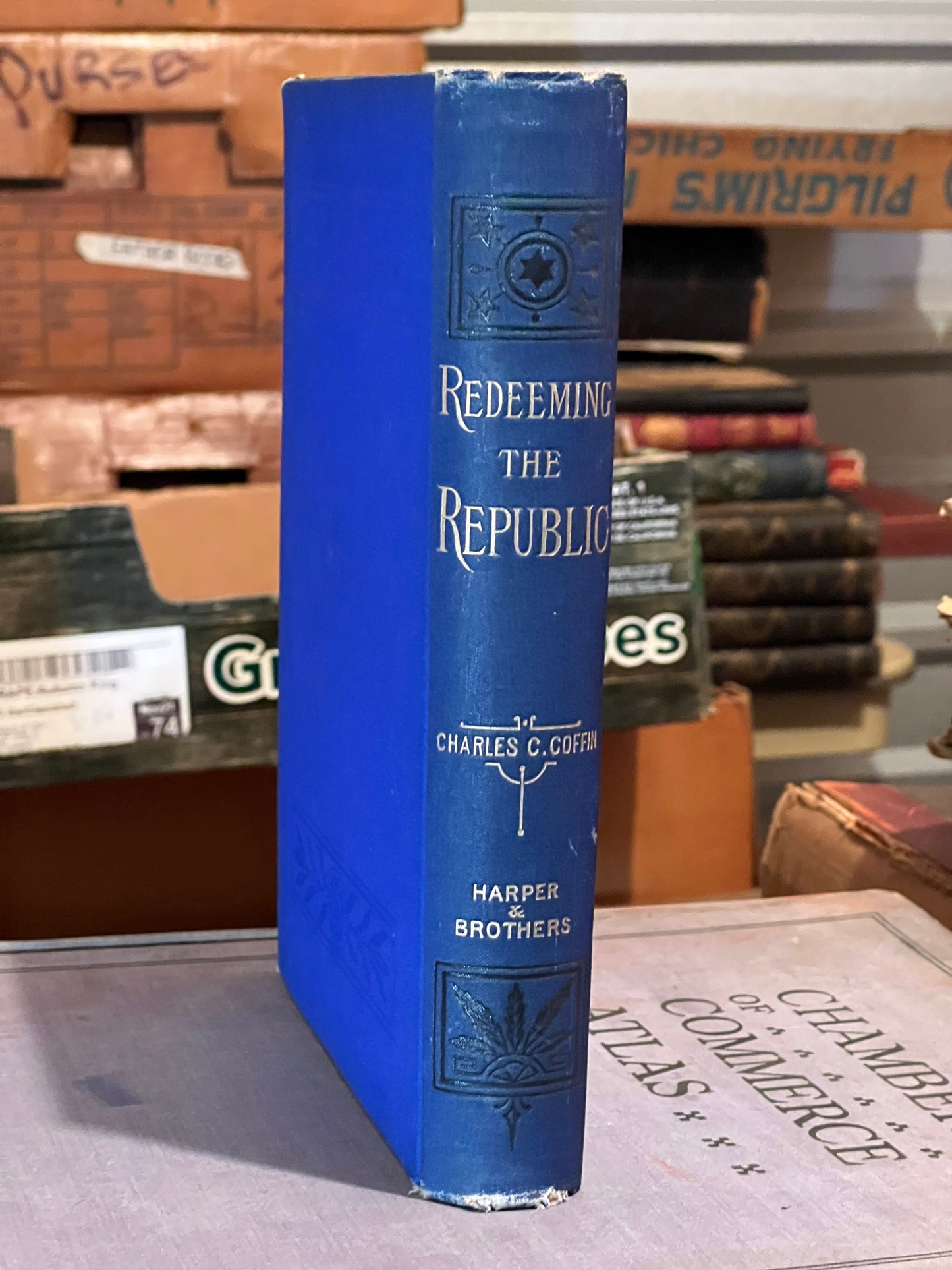 BOOKS - REDEEMING THE REPUBLIC: THE THIRD PERIOD OF THE WAR OF THE REBELLION IN THE YEAR 1864, by Charles C. Coffin. &nbsp;