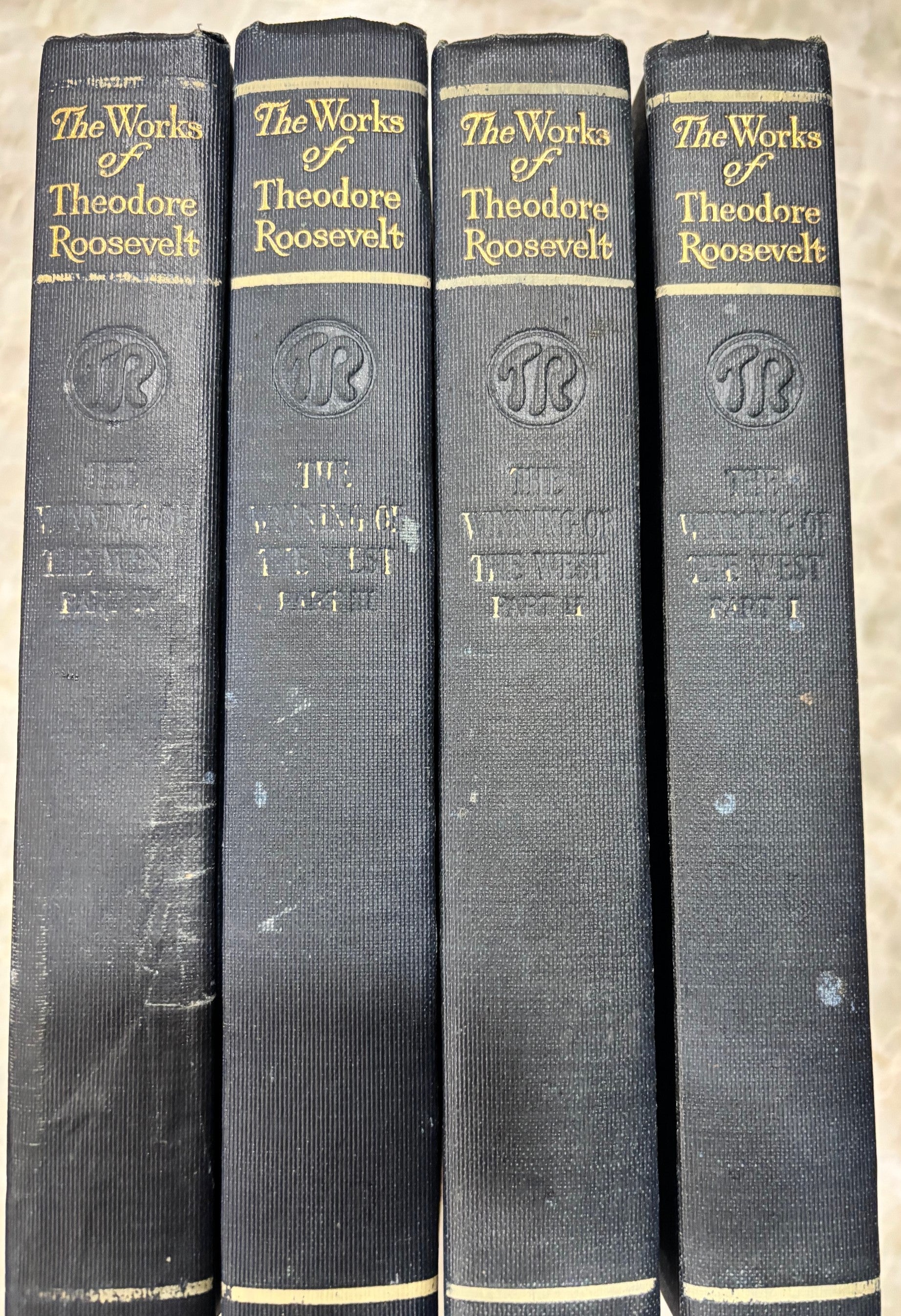 BOOKS - The Works of Theodore Roosevelt - - The Winning of the West in 4 Volumes