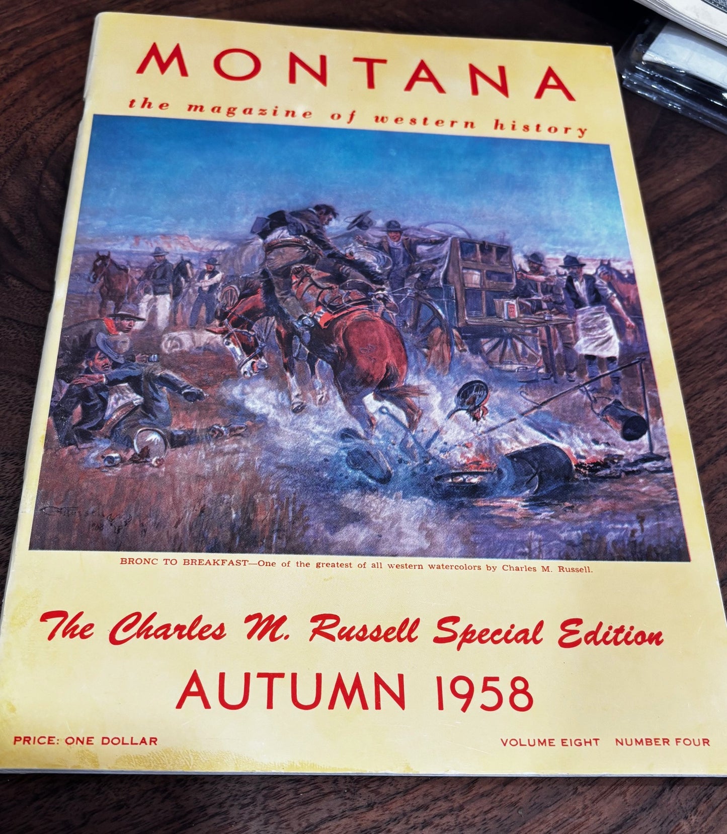 BOOKS - "The Charles M. Russell Special Edition" - Autumn 1958 - Montana Magazine