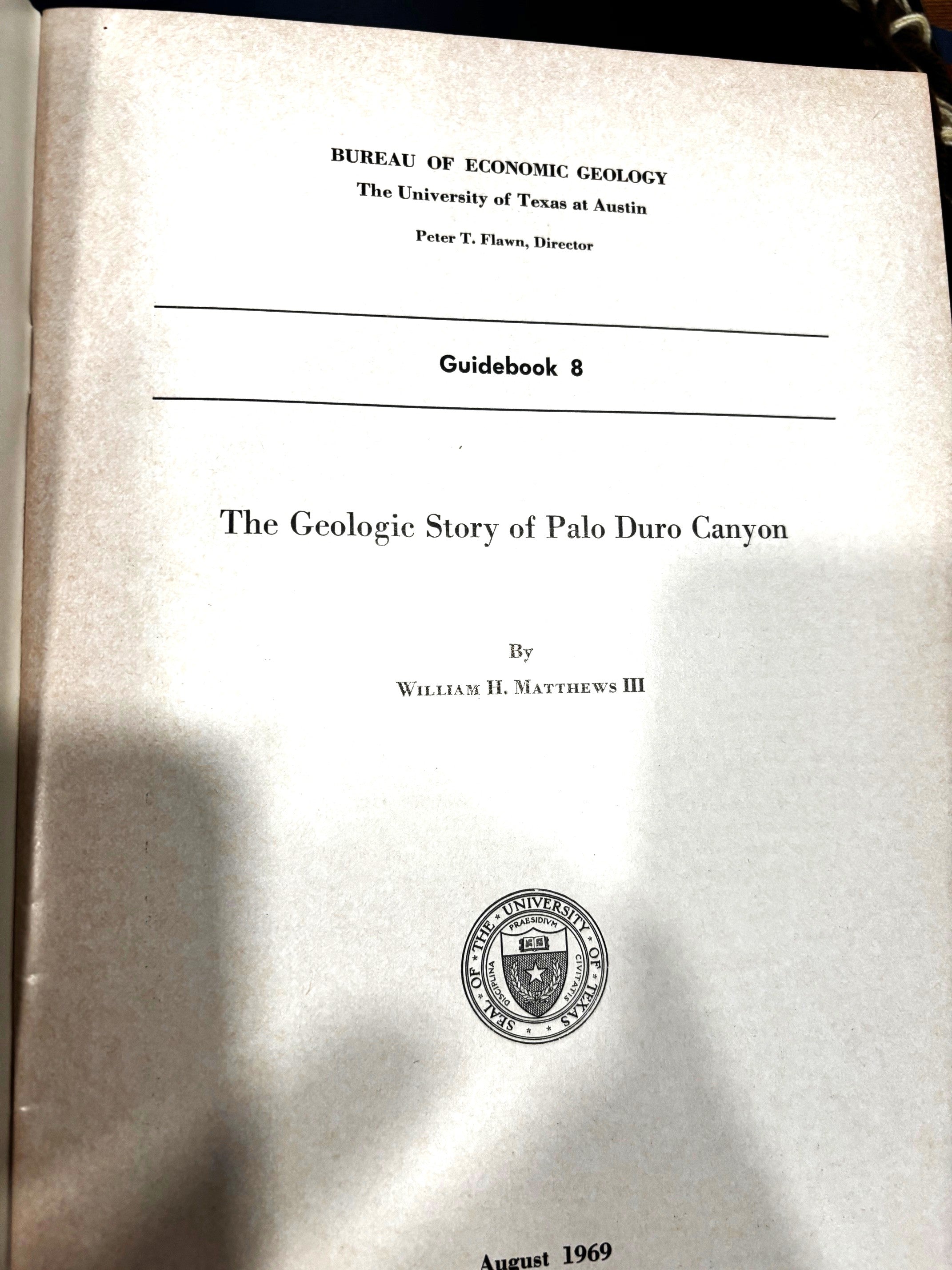 BOOKS - The Geologic Story of Palo Duro Canyon