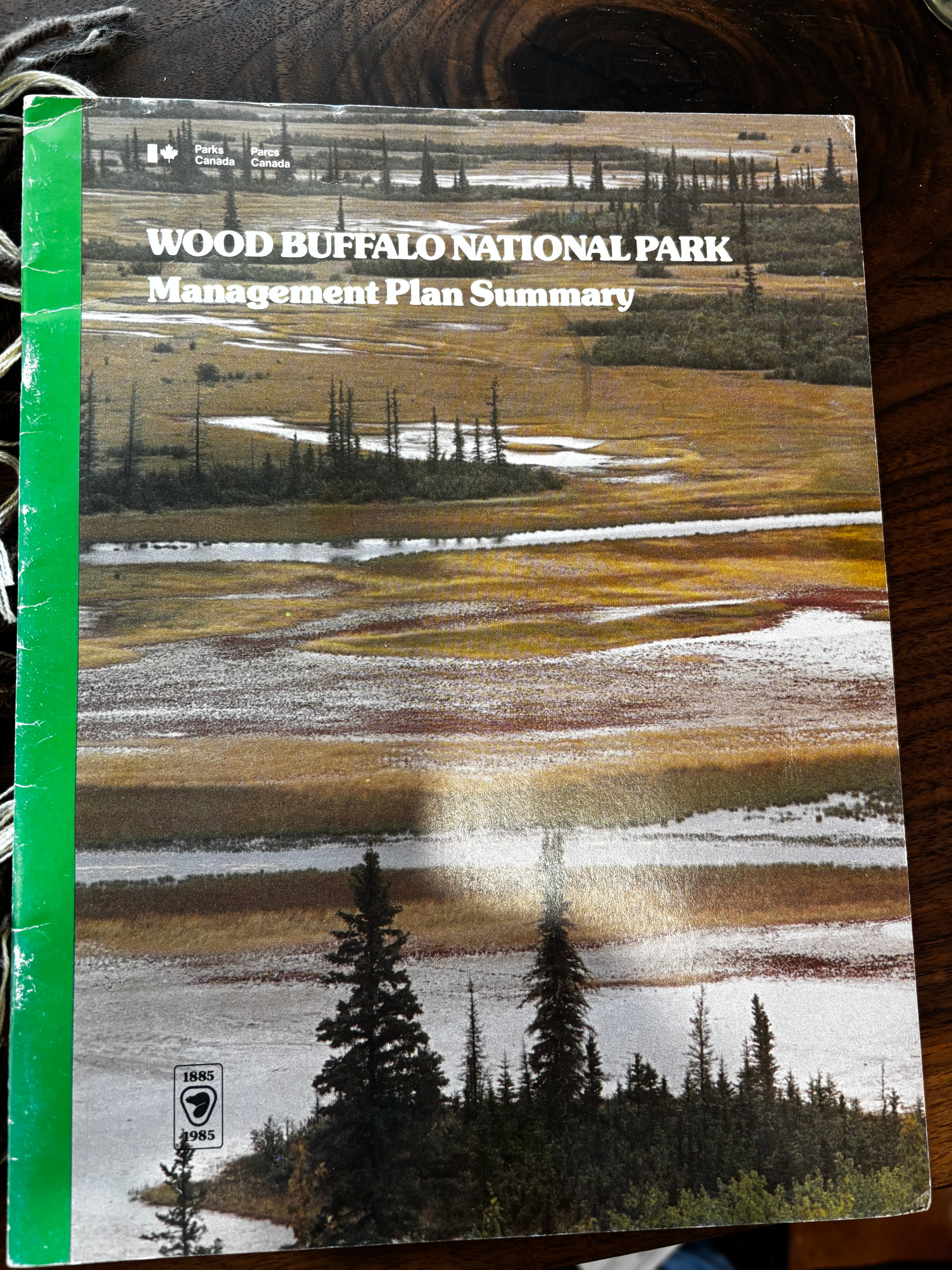 BOOKS - Wood Buffalo National Park: Management Plan Summary