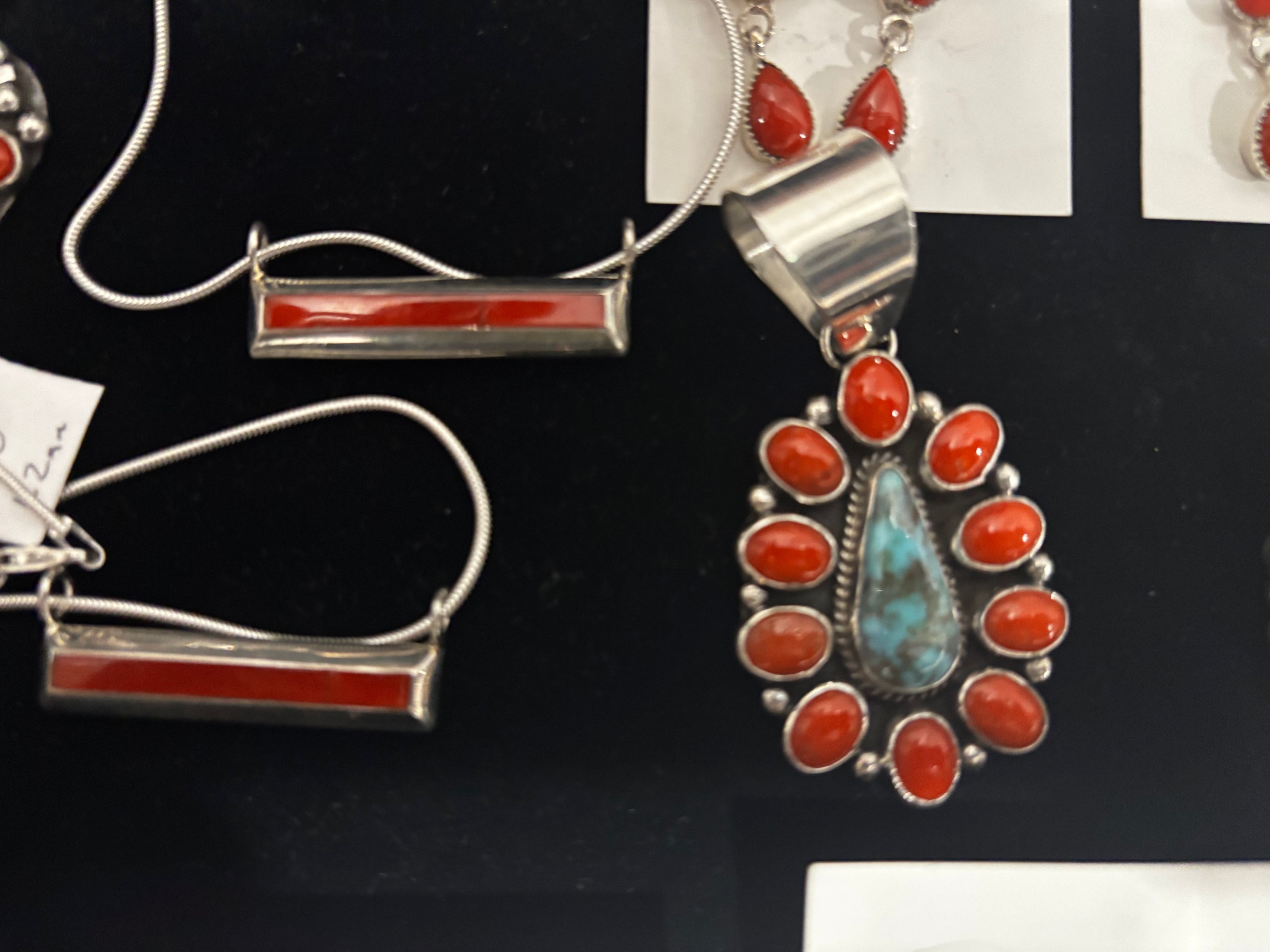 Red Coral and Sterling from Silver Pearl Ranch