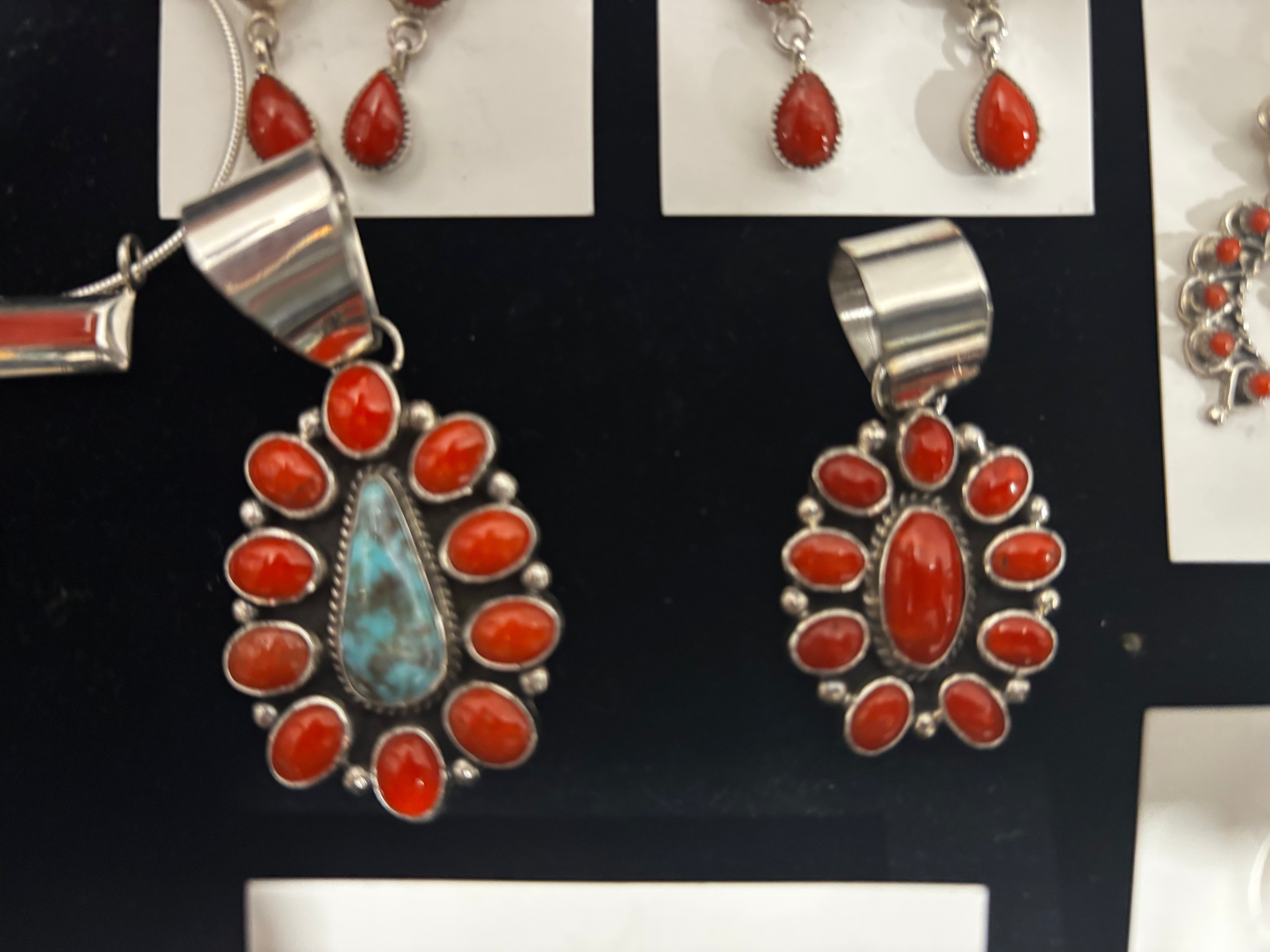 Red Coral and Sterling from Silver Pearl Ranch