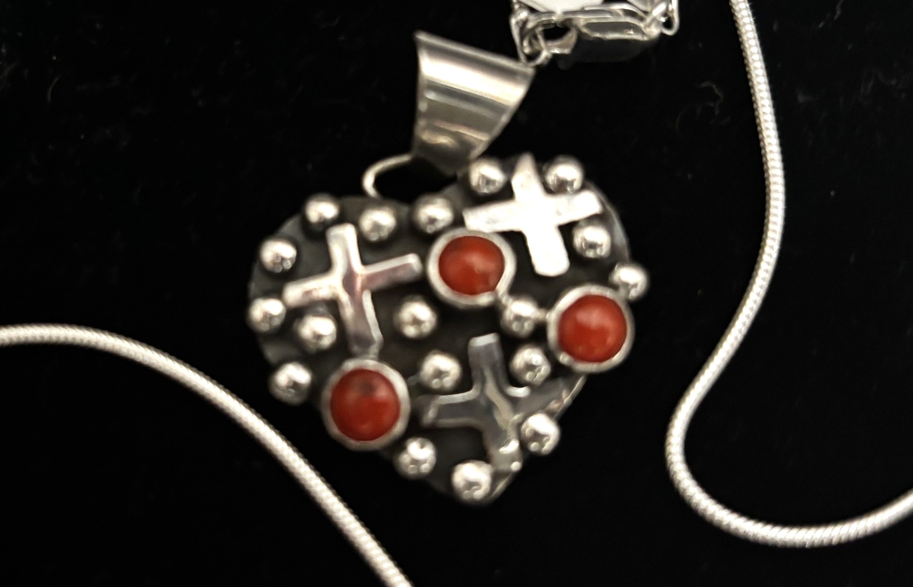 Red Coral and Sterling from Silver Pearl Ranch