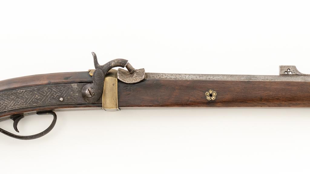 Antique Japanese Tanegashima Matchlock Rifle