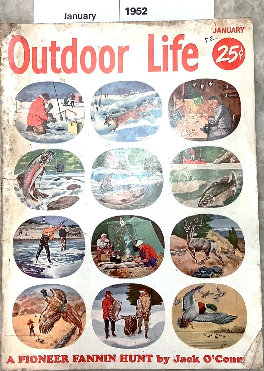 Old "Outdoor Life" magazines