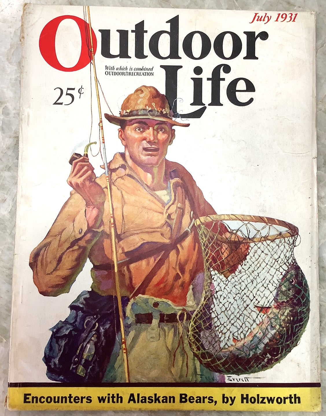 Old "Outdoor Life" magazines