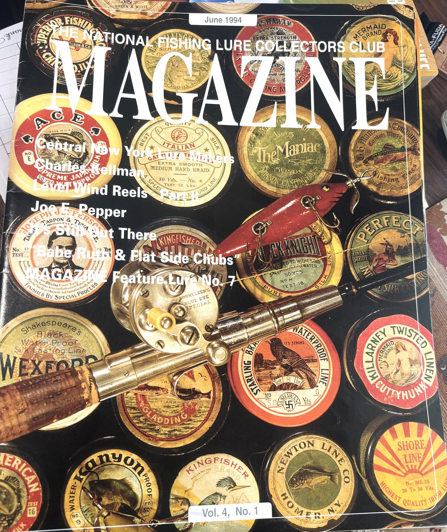 BOOKS - The National Fishing Lure Collectors Club Magazines