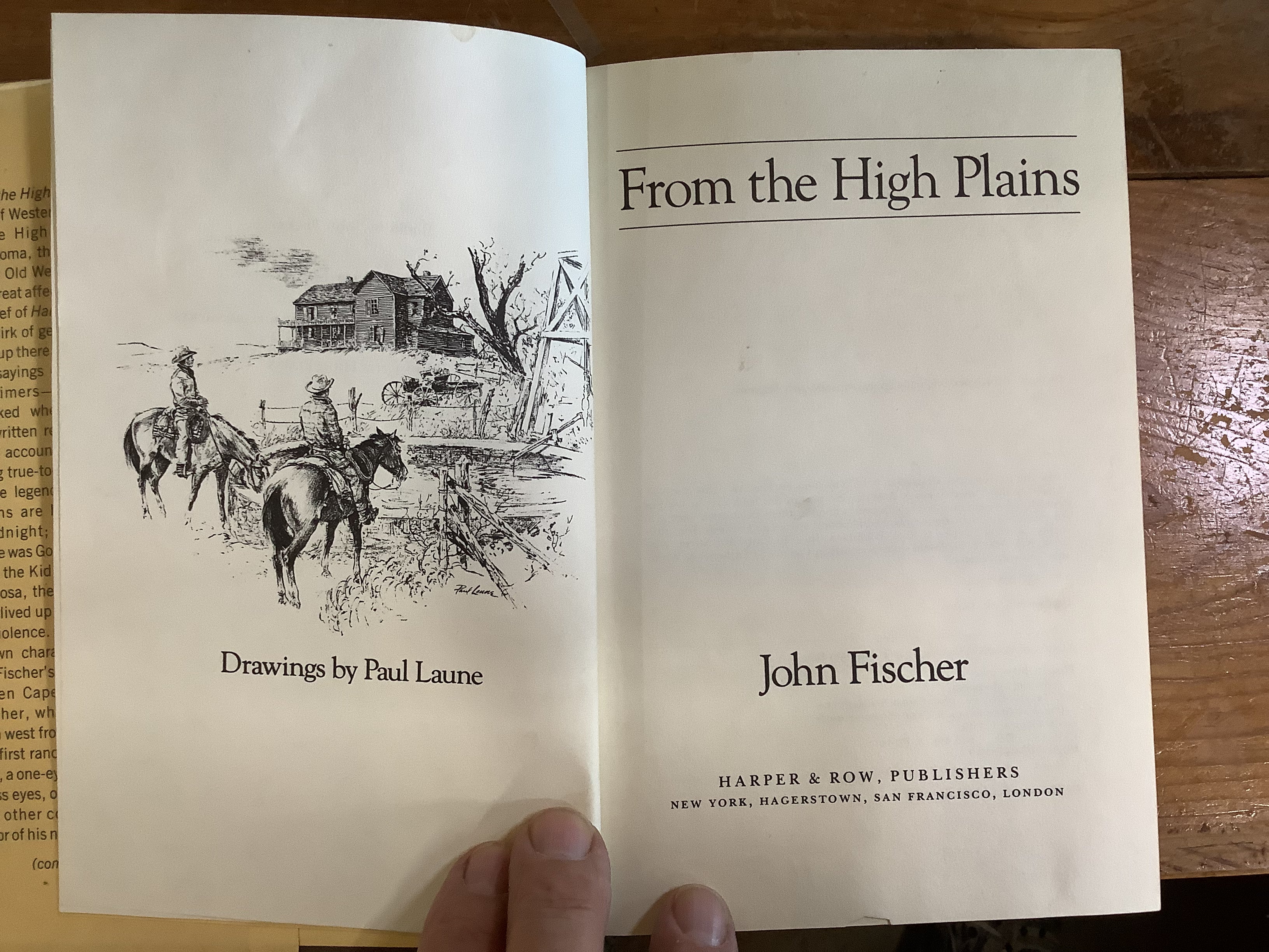 BOOKS - From the High Plains