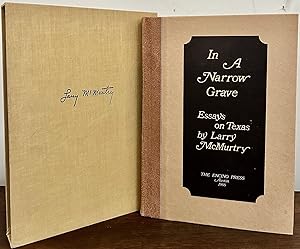 BOOKS - Larry McMurtry signed - "In A Narrow Grave"