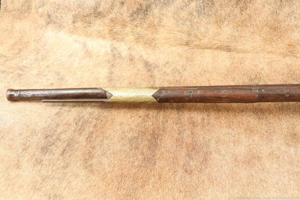 North African Matchlock Jezail Camel Gun -  .65 Cal Smoothbore with 40.5” barrel