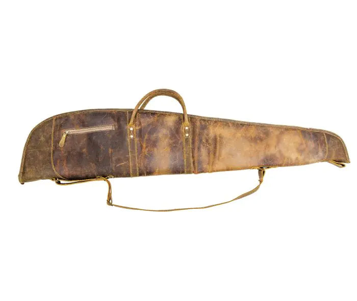 "Hunter" Distressed Leather Rifle Case