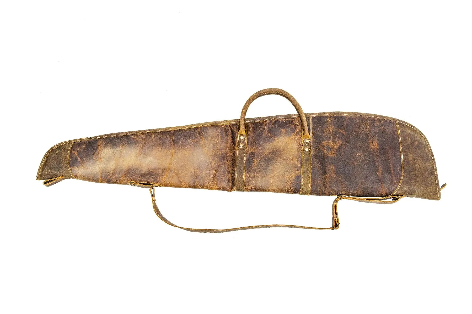 "Hunter" Distressed Leather Rifle Case