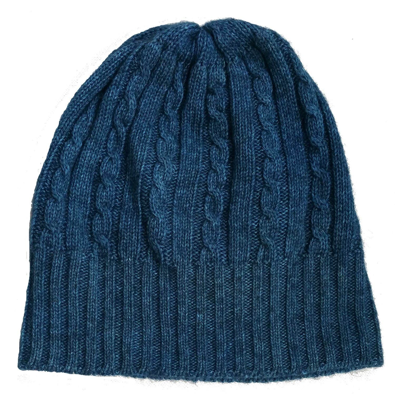 Cabled Bison Beanie