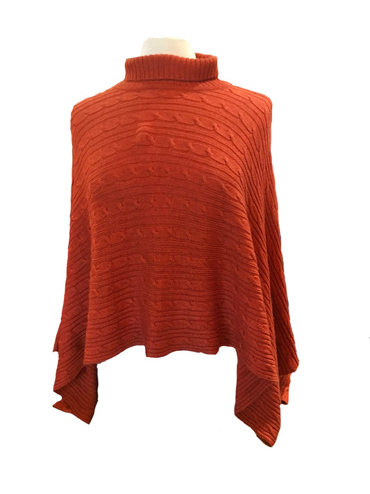 Jacques Cartier Clothers - Bison, Merino, Silk Poncho