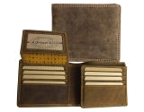 #233 Klis bi-fold wallet, with "extra's"