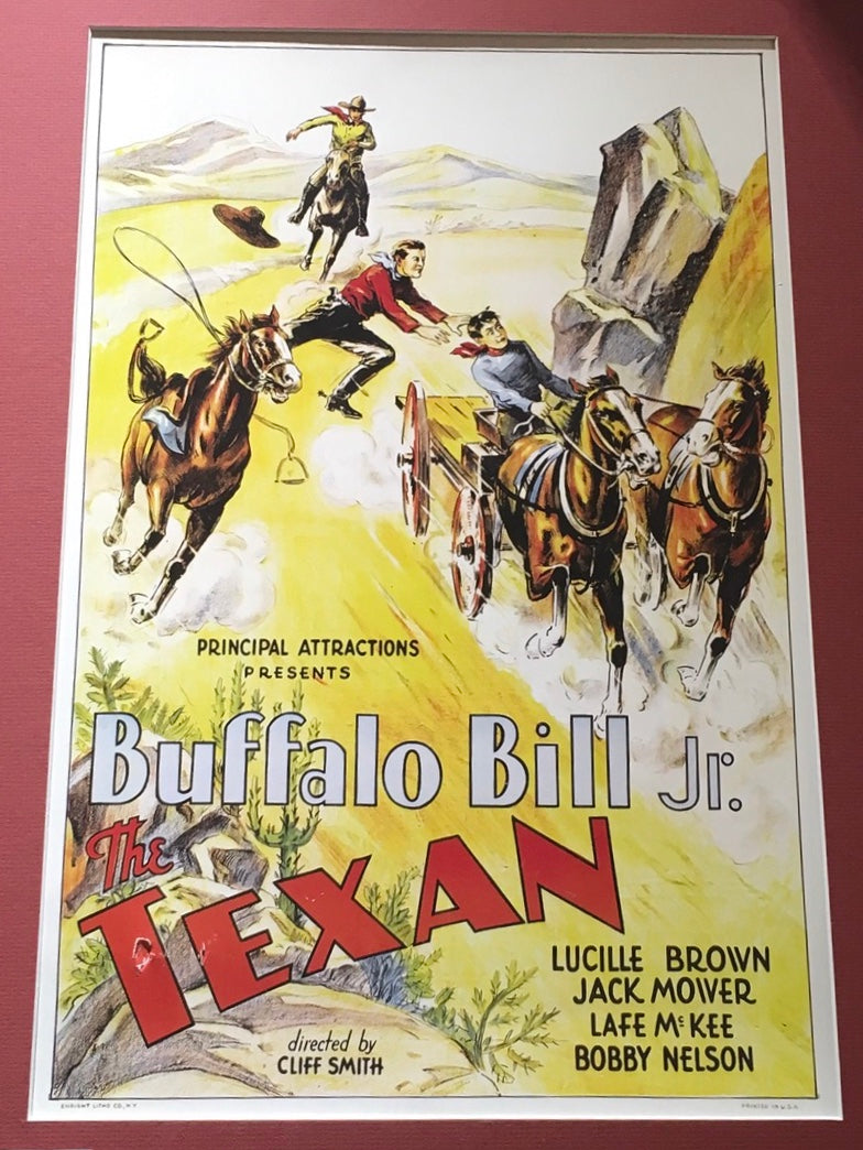Buffalo Bill Jr. "The Texan" Movie Poster