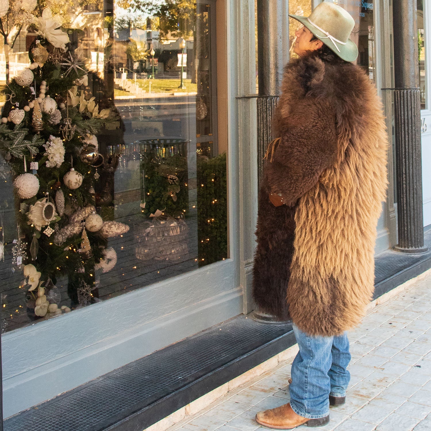 Fringed Bison Coat — The Buffalo Wool Co. - Herd Wear Retail Store