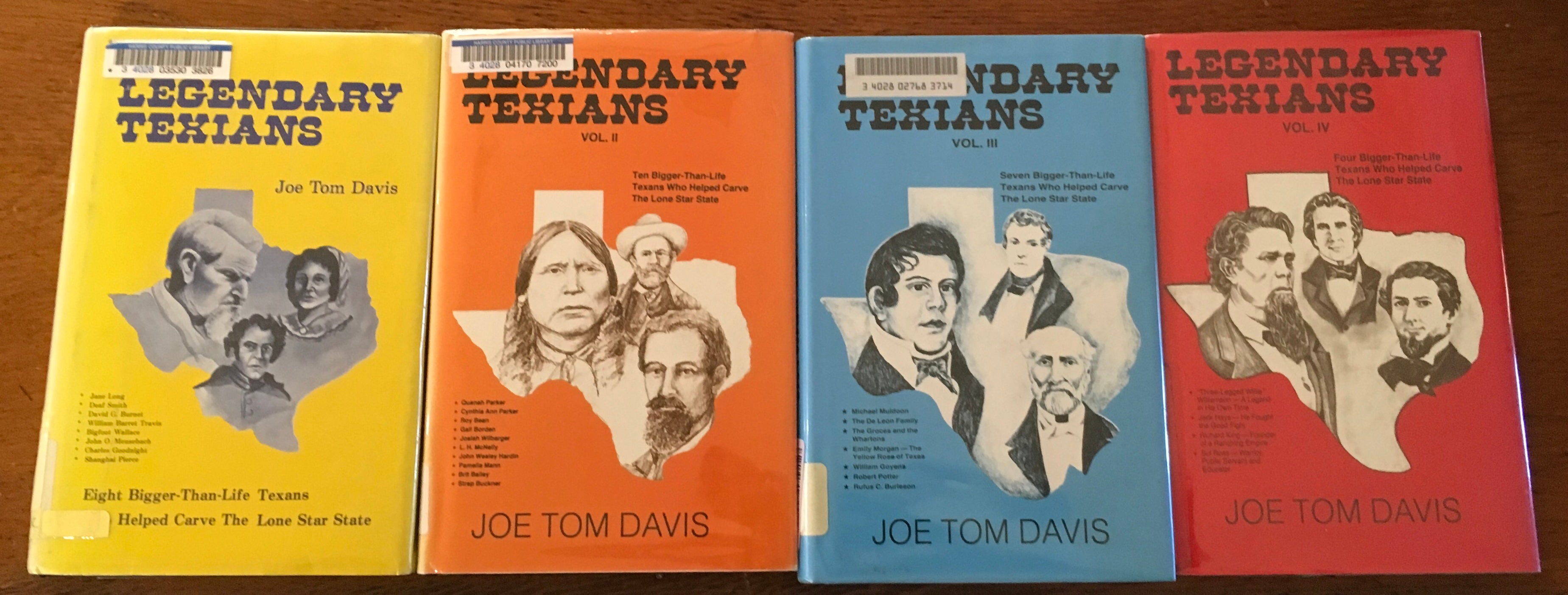 BOOKS - Legendary Texans