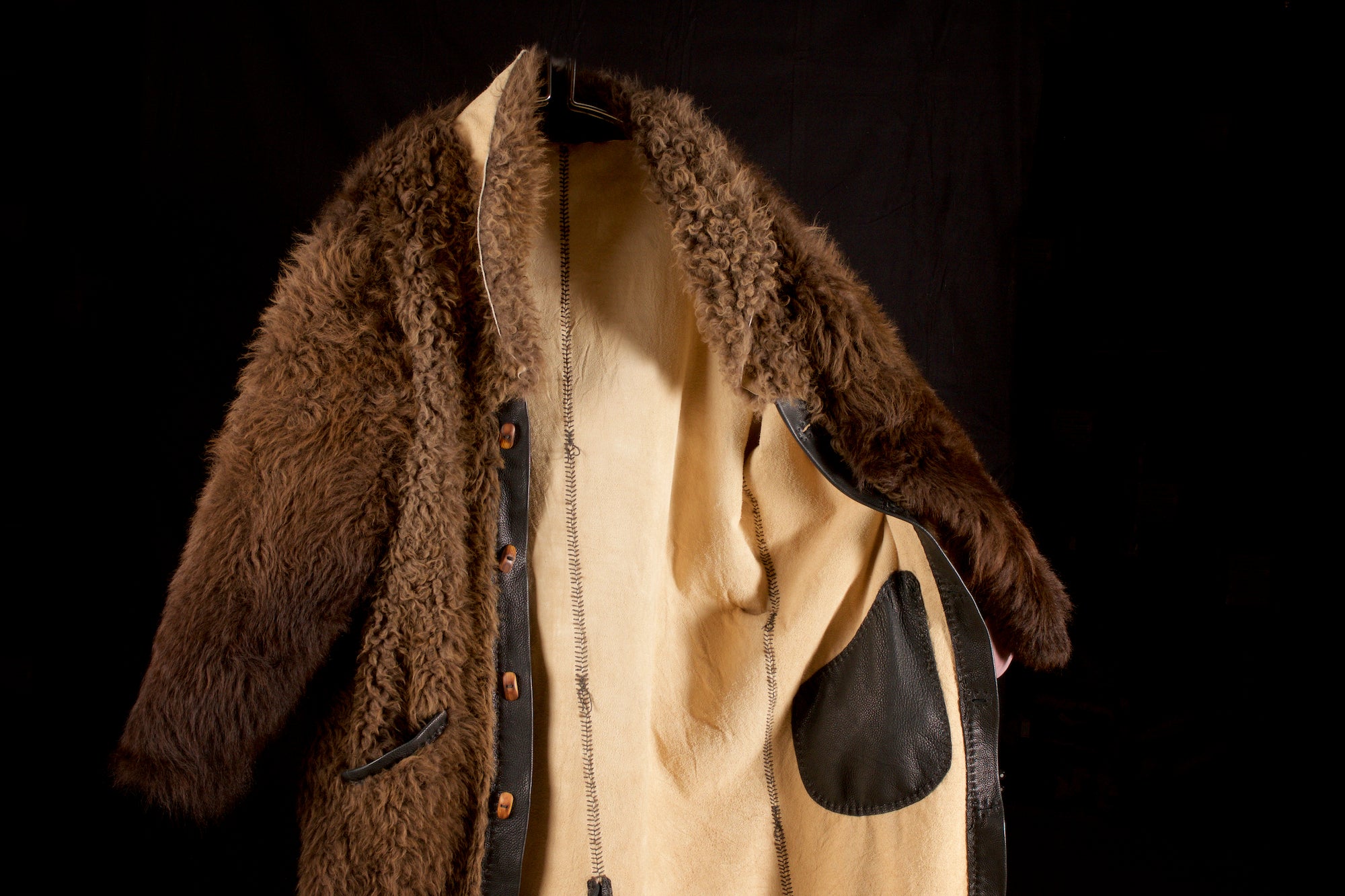 Bison Robe Coat By Charles Sinclair