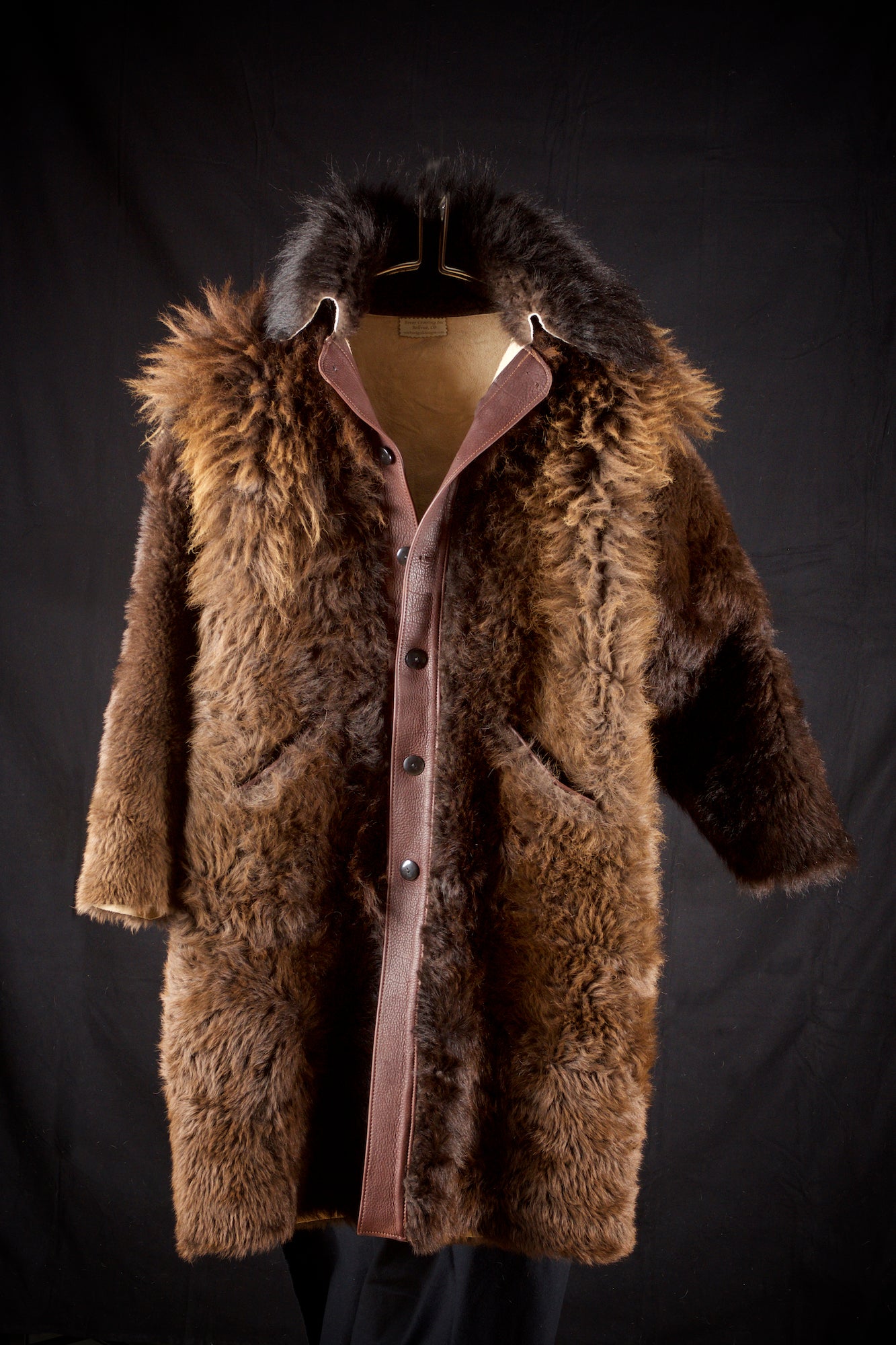 Bison Robe Coat by Michael Guli