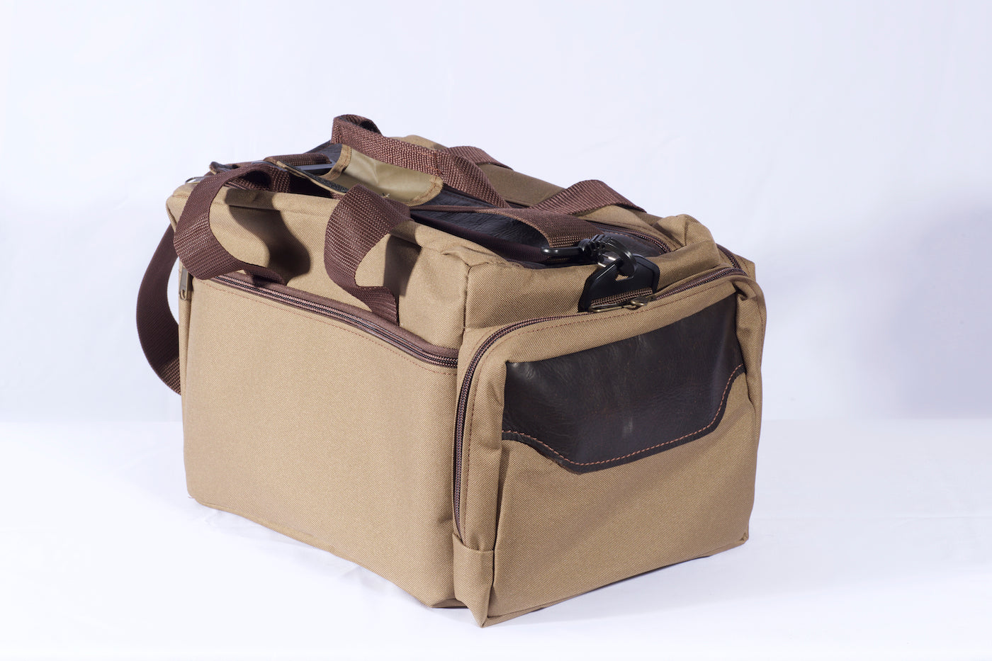 INTRODUCTORY SALE PRICE - Canvas and bison leather range bag