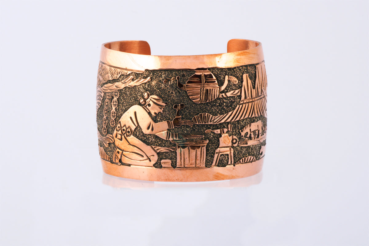 Navajo Copper Bracelet