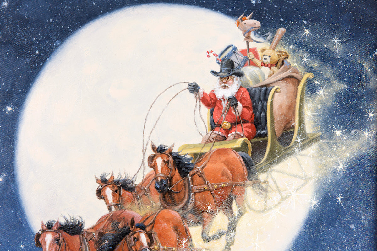 Art - Jack Sorenson "Kickin' Up Stardust" / Santa Claus