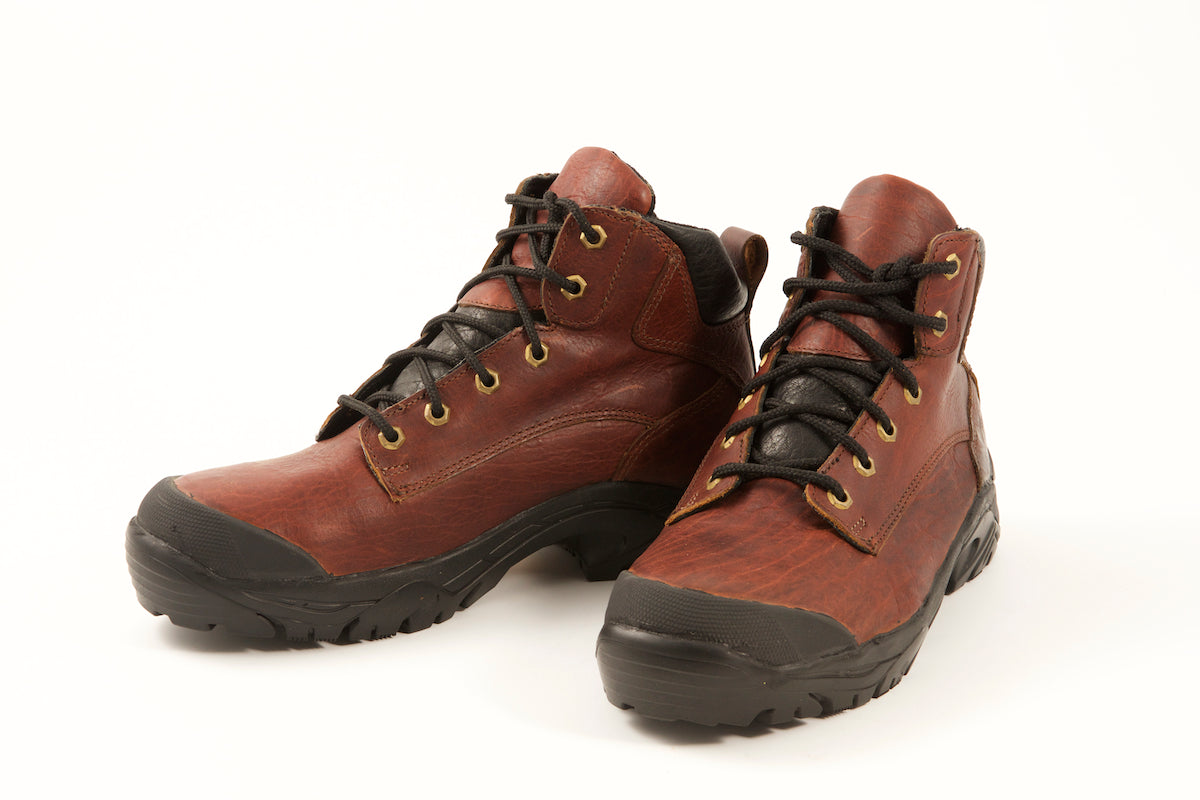 SALE-SALE  "Logan" - bison leather hiking boot made exclusively for us by T.B. Phelps