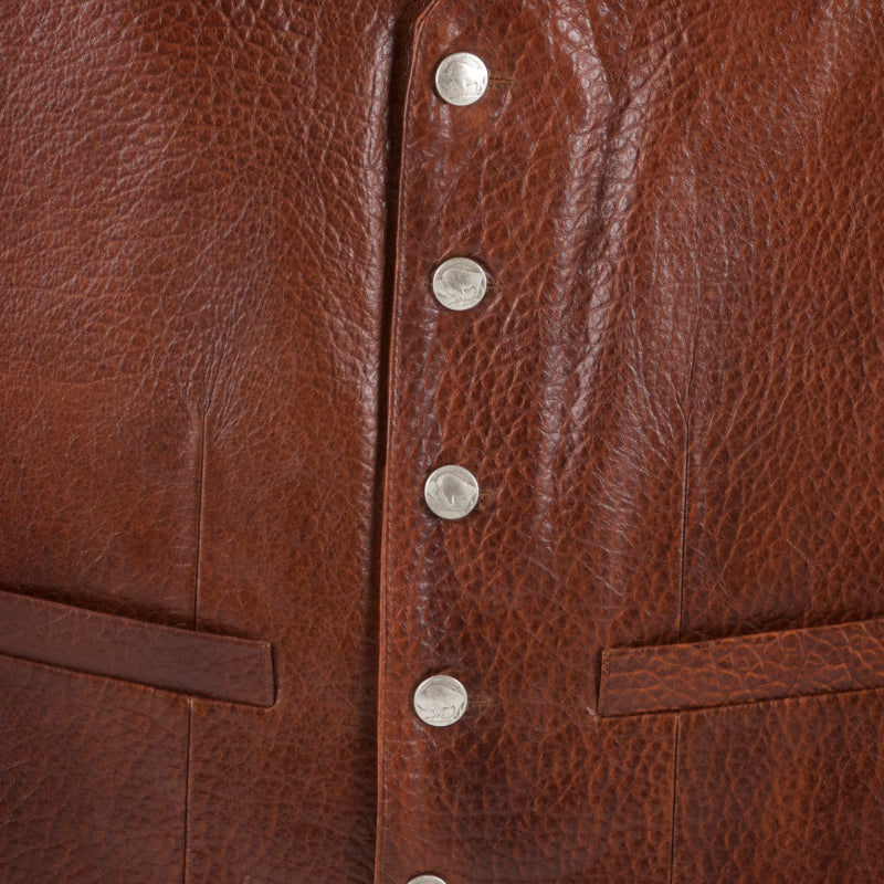 Loma Vista of Texas - Men's "Cinnamon Bubble"  Bison Leather