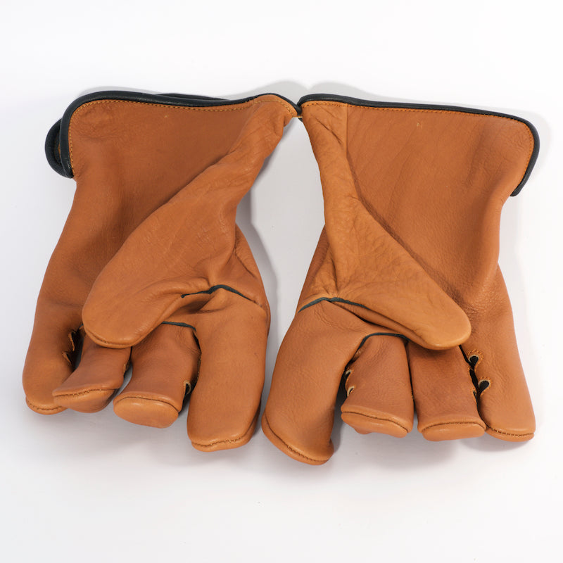 SALE SALE - Bear Knuckles - bison leather ergonomic work gloves