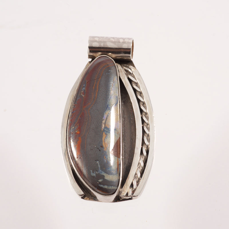Pendant Sterling Silver and Australian Boulder Opal