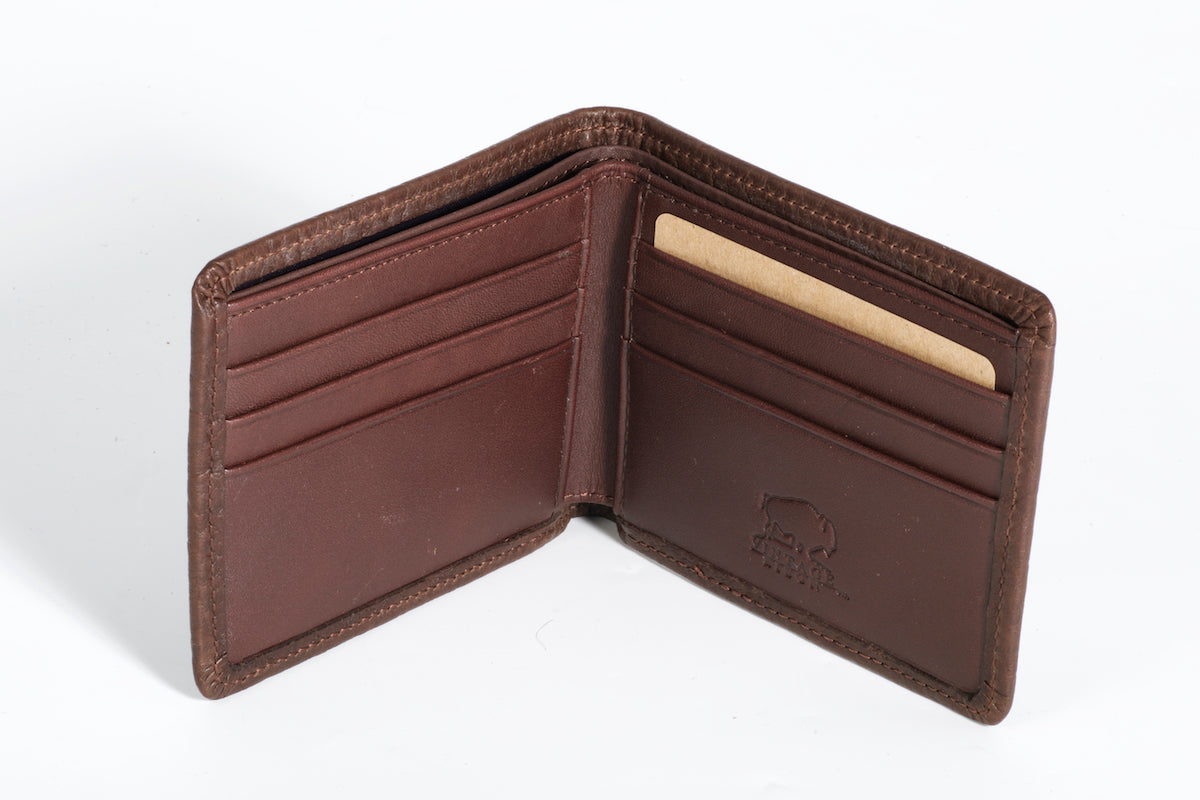 Vintage Bison Mesa Leather Wallet 101 102 103 104