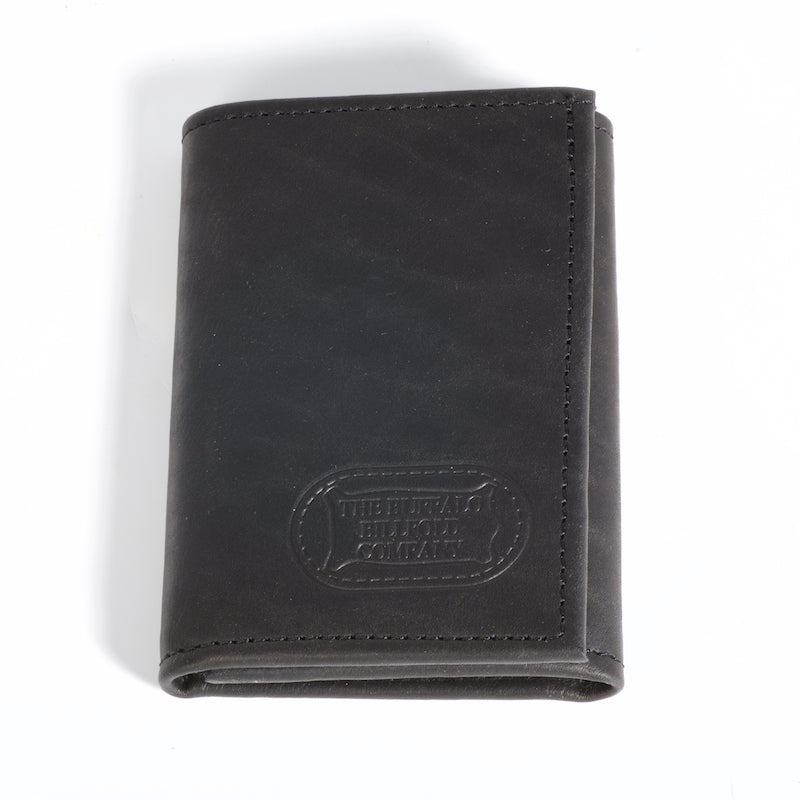 Buffalo Billfold Company - Bison Leather Trifold Wallet / Billfold