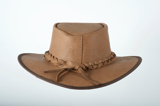 SALE SALE - Jacaru - The Buffalo Magpie leather hat
