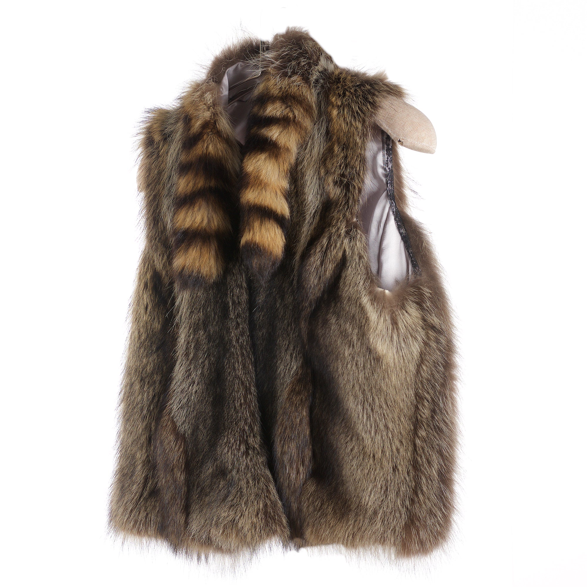 SALE SALE - Vinson Furs - Raccoon Vests - Ladies