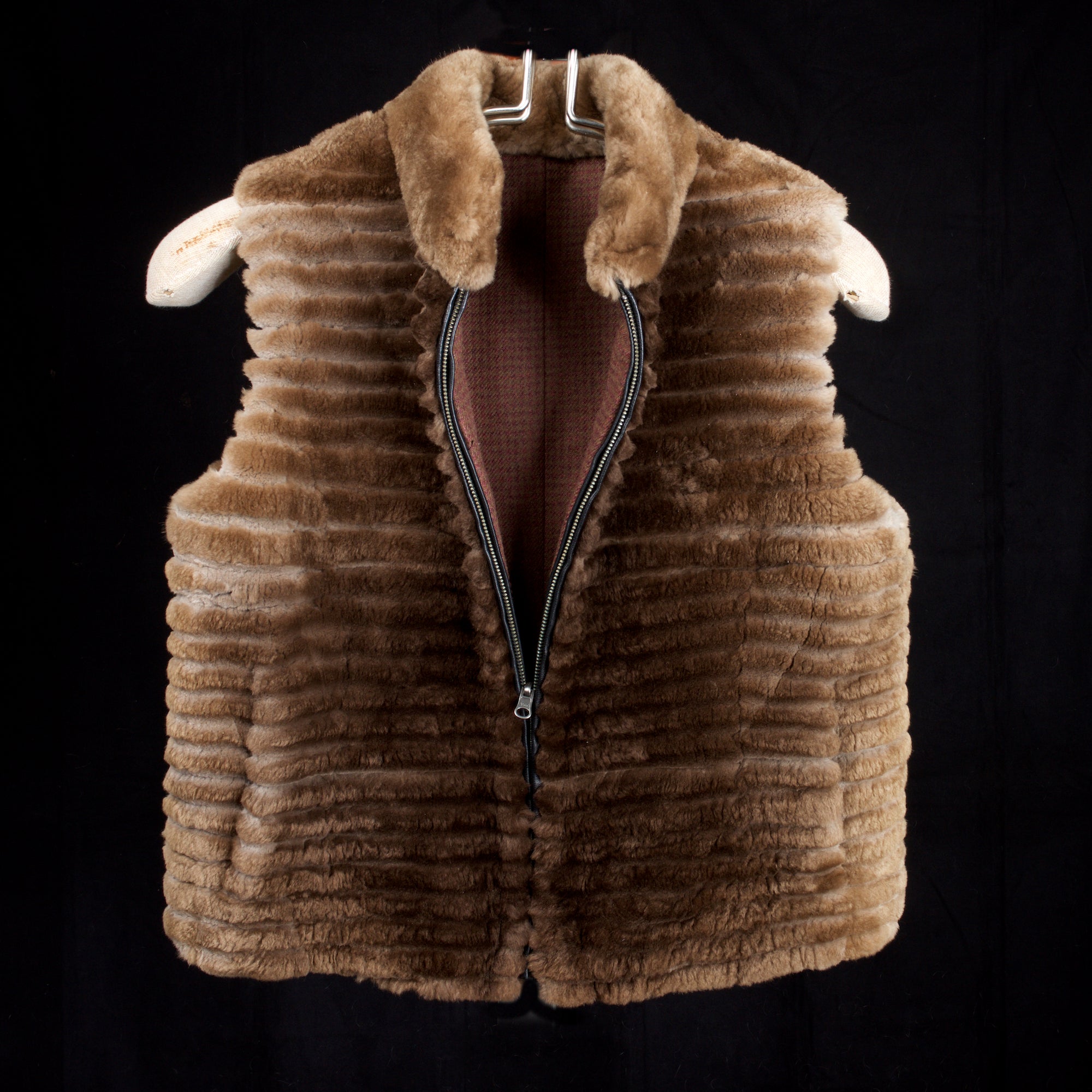 SALE SALE - Ladies Beaver Reversible Fur Vest