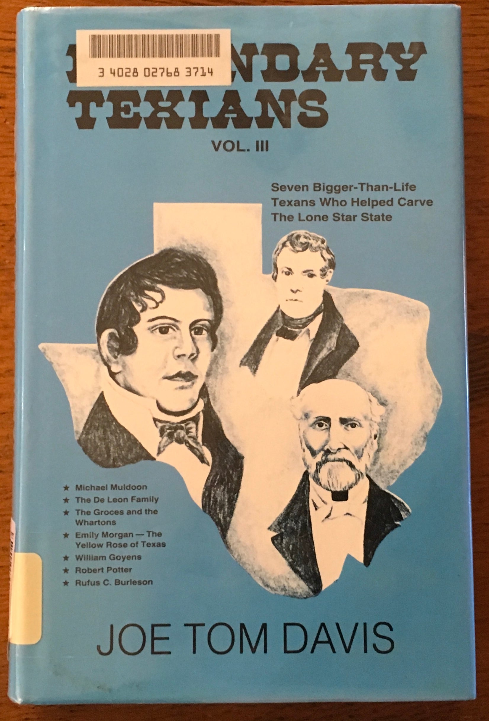 BOOKS - Legendary Texans