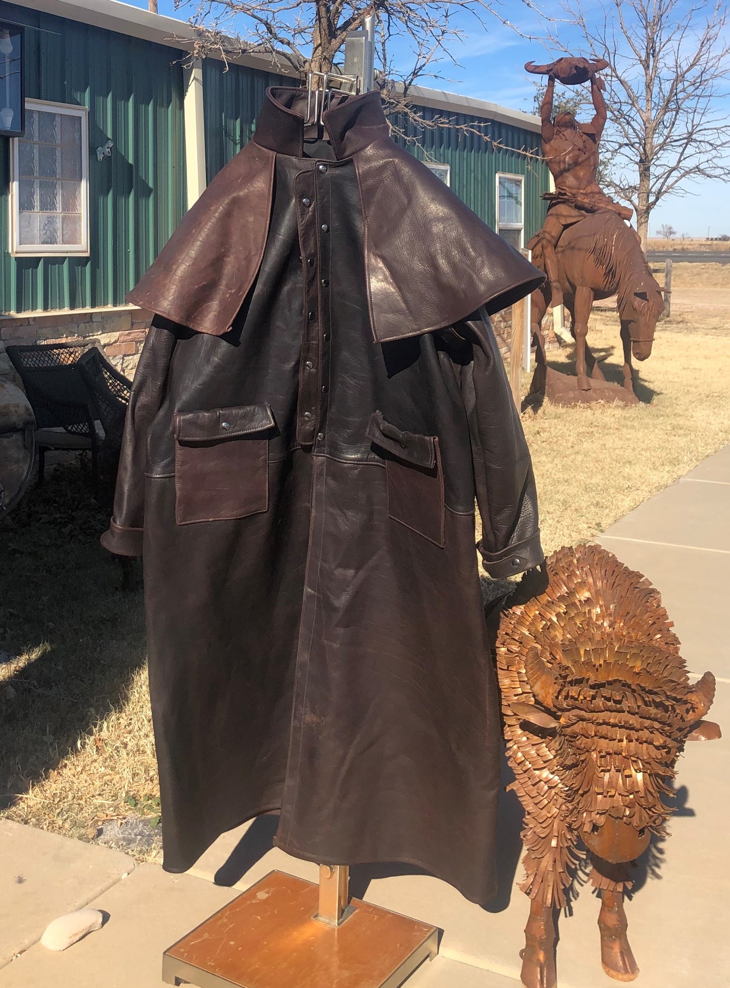 SALE SALE - Bison Leather Dusters