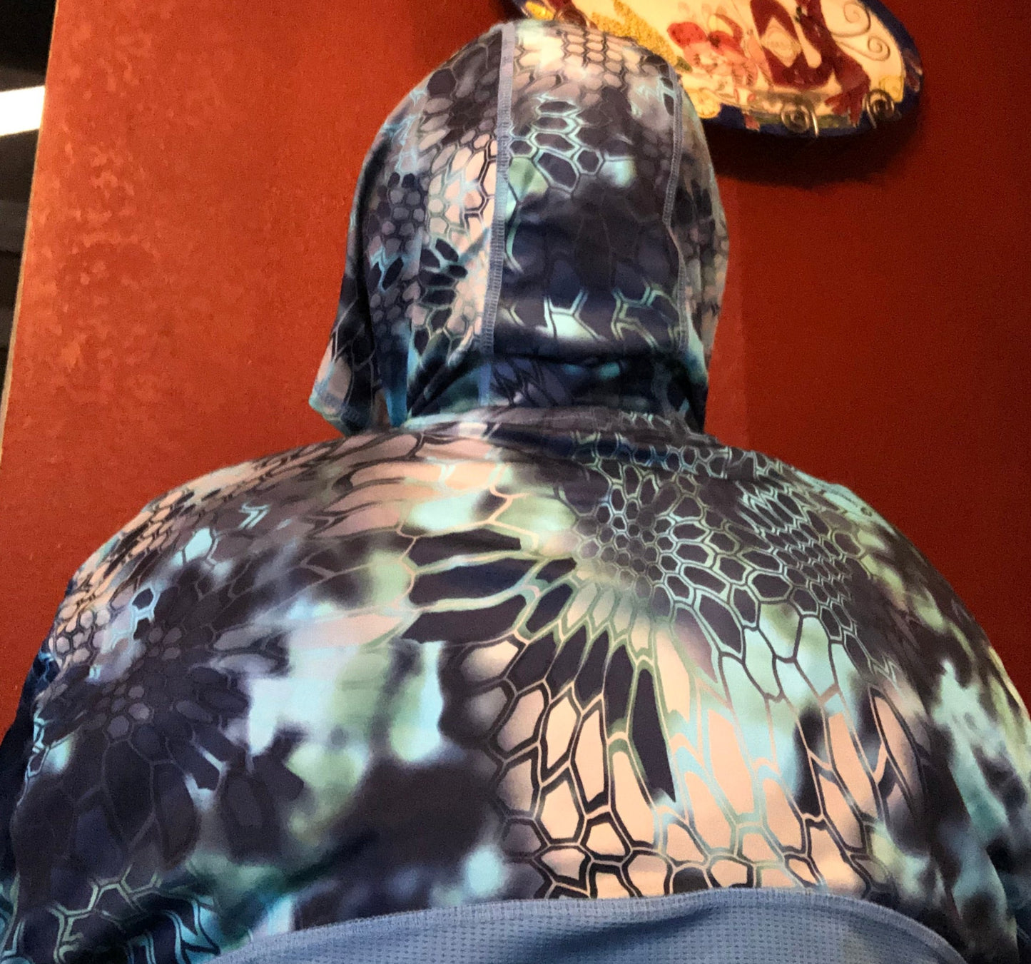 Fin-etic hooded fishing shirt by PARAMOUNT OUTDOOR PRODUCTS